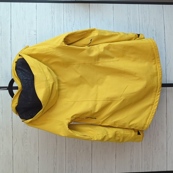 Volcom Shelter 3d Stretch Gold Yellow Snowboard Ski Parka Jacket - Picture 4 of 9